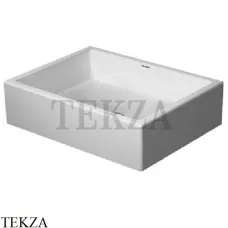 Duravit Vero AIR Раковина накладная, без перелива 2351500000, белый глянец