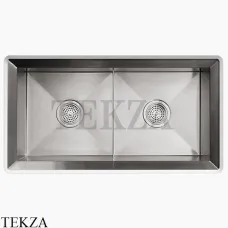 Kohler Poise Мойка для кухни с двумя чашами K-3388-NA, нержавеющая сталь