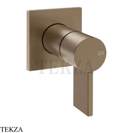 Gessi Inverso Diamantato Смеситель рычаг управления, внешняя часть 73609-761, Coffee Bronze Brushed PVD
