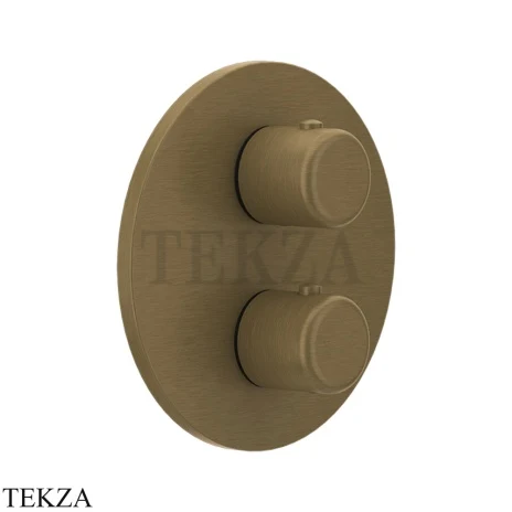 Gessi Goccia Термостат для душа на 1 выход, внешняя часть 33842-713, Antique Brass