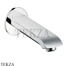 Hansgrohe Metris Излив для ванны настенный 31494000, хром глянец Hansgrohe Metris Излив для ванны настенный 31494000, хром глянец