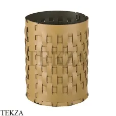 ADJ Bottega Корзина-ёмкость высокая D20 см 1525.40/55, горчичный/оливковый