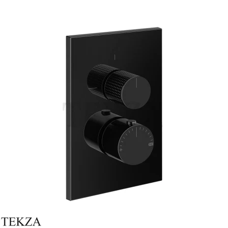 Gessi Habito CESELLO Смеситель для душа 3 потока, внешняя часть 70439-706, Black Metal PVD