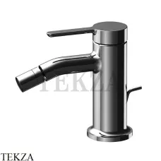 FIMA Carlo Frattini SNAP Смеситель для биде, с донным клапаном F3112CN, Black chrome