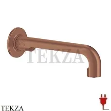 Gessi INCISO Электронный смеситель настенный, внешняя часть 58105-708, Copper Brushed