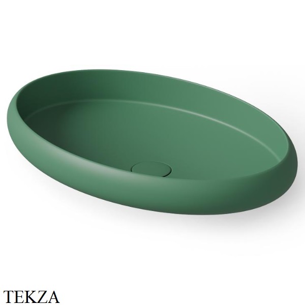 Dea Design Washbasins Раковина настольная овальная Solid Surface DD9088 600 9, Sage №9