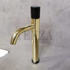 Boheme Stick Смеситель для раковины высокий Stick 122-GB Gold-Black