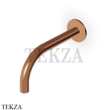 Zucchetti Helm Излив для ванны настенный 17.5 см Z92244.XP91, brushed copper