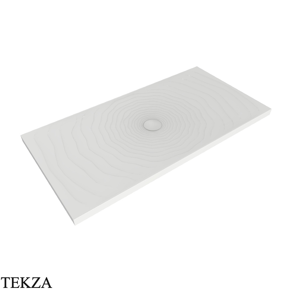 Flaminia Water Drop душевой поддон 160×80×5,5 см, белый Latte матовый
