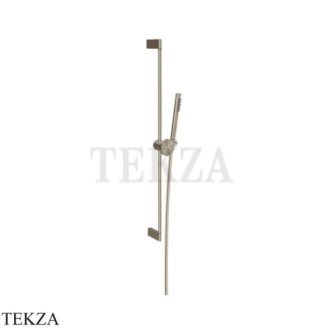 Gessi Origini NEUTRAL Штанга с лейкой, шланг 1,50 м 66145-149, Finox Brushed Nickel