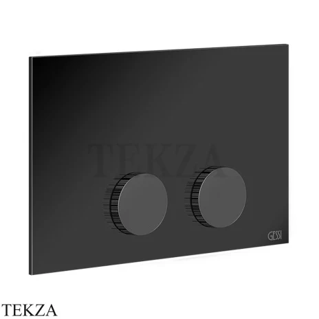 Gessi INGRANAGGIO Клавиша смыва для инсталляции Geberit omega 12, 54639-706, black хром глянец