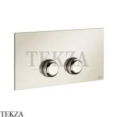 Gessi VENTI20 Клавиша смыва для инсталляции Viega Prevista 54661-720, Nickel PVD