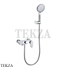 Boheme SPECTRE Смеситель для ванны, ручной душ с держателем 453-CR, Хром глянец