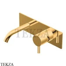 Ritmonio Diametro35 S Смеситель для раковины на планке, внешняя часть PR52AL101 DOR, Gold глянец