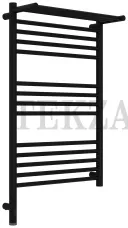 Сунержа Богема 3.1 Полотенцесушитель электрический с полкой 800х500 МЭМ левый 31-6006-8050, Матовый чёрный Сунержа Богема 3.1 Полотенцесушитель электрический с полкой 800х500 МЭМ левый 31-6006-8050, Матовый чёрный