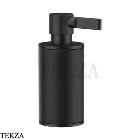 Gessi INCISO accessories Дозатор настольный для жидкого мыла, черный 58538-187, Aged Bronze