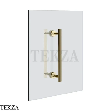 Gessi Ludovica Полотенцедержатель для крепления на стекло, 20 см 76630-710, шампань глянец