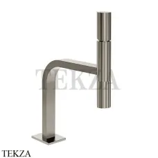 Gessi Incastri Смеситель для раковины, с донным клапаном 75251-149, Finox Brushed Nickel
