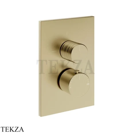 Gessi Habito TRAME Смеситель для душа 2 потока, внешняя часть 70331-727, Brushed Brass PVD