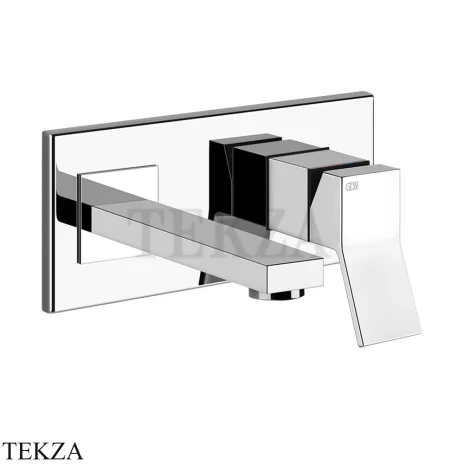 Gessi RETTANGOLO K Смеситель для раковины под размер, внешняя часть 53084-031, хром глянец