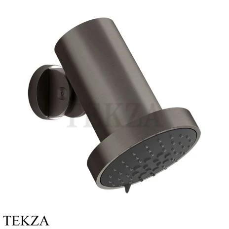 Gessi 316 SPOTWATER FLESSA Душевая головка настенная, 3 функции 57249-707, Black Metal Brushed PVD