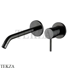 FIMA Carlo Frattini Spillo UP Смеситель для раковины, внешняя часть F3051NLX8CS, Brushed black chrome