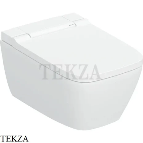 Geberit AquaClean Sela Подвесной унитаз-биде без ободка, торнадо 146.250.01.1, Белый глянец