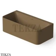 Dea Design Modern Ванна пристенная прямоугольная 170x80 Solid Surface DD8665 1700 1, Dark Camel №1