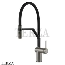 Gessi KITCHEN Inedito Смеситель для кухни полупрофессиональный 60429-149, Finox Brushed Nickel