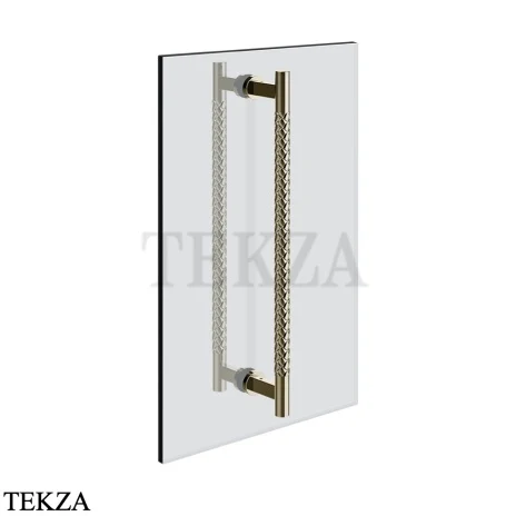 Gessi Pelle Tresse Полотенцедержатель для крепления на стекло, 60 см 78633-720, Nickel PVD