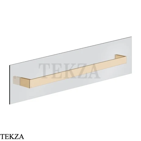 Gessi Rettangolo Полотенцедержатель для крепления на стекло, 60 см 20965-735, Warm Bronze PVD
