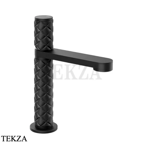 Gessi Pelle Tresse Смеситель для раковины, с донным клапаном 78051-299, Matte Black