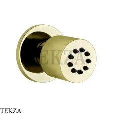 Gessi INCISO SHOWER Боковая форсунка поворотная 13375-246, Gold PVD