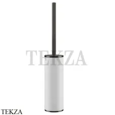 Gessi Inciso-Origini-Venti20 accessories Туалетный ершик напольный, белый 58543-707, Black Metal Brushed