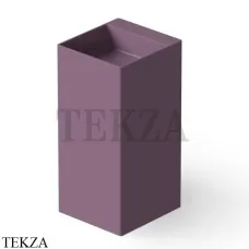 Dea Design Pedestal Basin Раковина напольная квадратная Solid Surface DD2019 420 8, Lavender №8