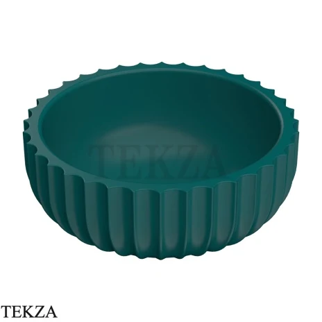 Flaminia Settecento чаша для мелочей 15,2×15,2×6 см, петроль Petrolio матовый