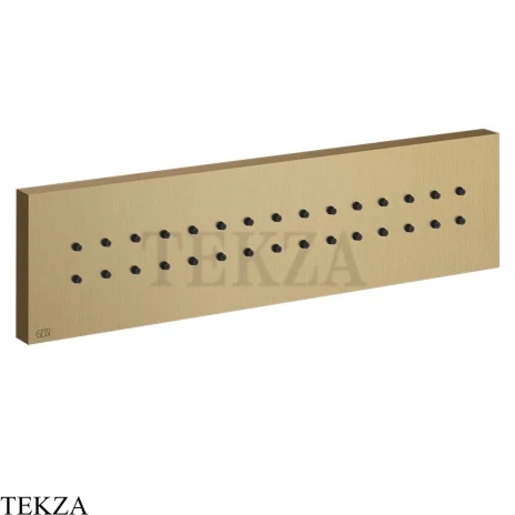 Gessi Rettangolo shower BODY JETS Боковая форсунка 32975-726, Warm Bronze Br. PVD