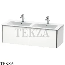 Duravit XSquare Тумба подвесная под двойную раковину XS407501818, 2 выдвижных ящика, белый матовый