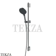 Bossini  APICE Душевая штанга 90 см, c круглой лейкой Easy-Clean DA5059-N.030, хром глянец