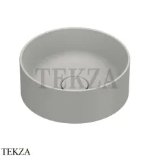 Catalano Zero Раковина накладная D32 см, без перелива 0122320023, цемент матовый