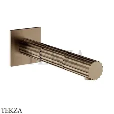 Gessi Incastri Излив для ванны настенный монтаж 75103-761, Coffee Bronze Brushed PVD
