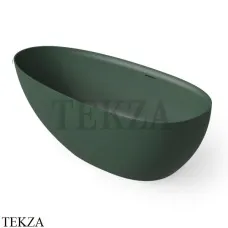 Dea Design Edge Ванна отдельностоящая овоидная 140x76 Solid Surface DD8908 1400 11, Dark Green №11