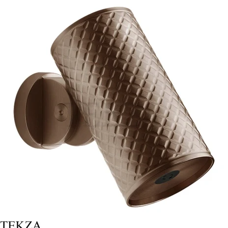 Gessi 316 SPOTWATER INTRECCIO Душевая головка настенного крепления, распыление 57215-708, Copper Brushed PVD