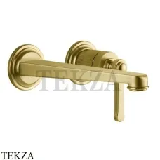 Gessi VENTI20 Смеситель для раковины средний, внешняя часть 65089-716, Gold Br. PVD