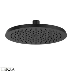 Fantini Icona Classic Верхний душ круглый 20 см анти кальций 86138113, Черный матовый