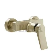 Gessi RILIEVO Смеситель для душа настенный 59031-727, Brushed Brass
