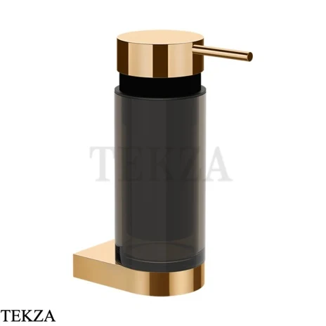 Gessi Perle Дозатор для жидкого мыла настенный 74814-735, бронза глянец