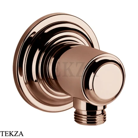 Gessi VENTI20 Вывод воды для душевого шланга 65169-030, Copper PVD
