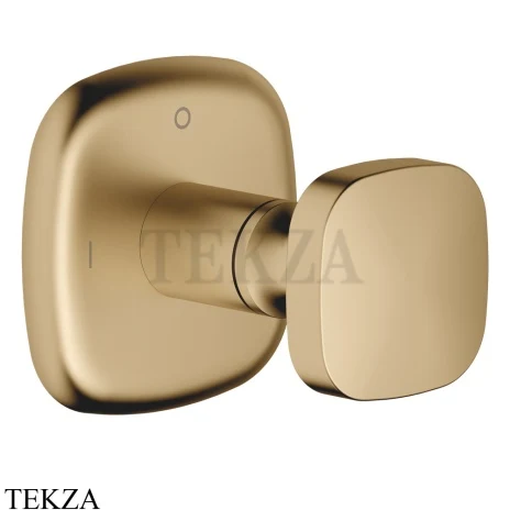 Dornbracht COYA Переключатель на 2 потока, внешняя часть 36200404-39, Dark Brass сатинированный (PVD)