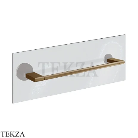Gessi Origini Полотенцедержатель для крепления на стекло, 30 см 66511-791, Deep Bronze Br. PVD